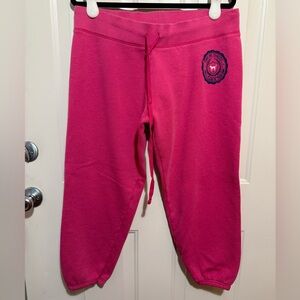 VINTAGE Y2K PINK Victoria's Secret Fuchsia Sweatpants